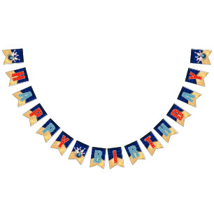 Bowling Grattis på födelsedagen Banner - Bunting F Vimplar