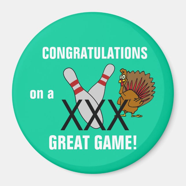 Bowling Grattiss Magnet (Framsidan)