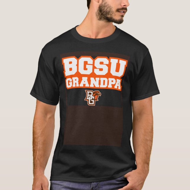 Bowling Green BGSU Falcons Grandpa T Shirt (Framsida)