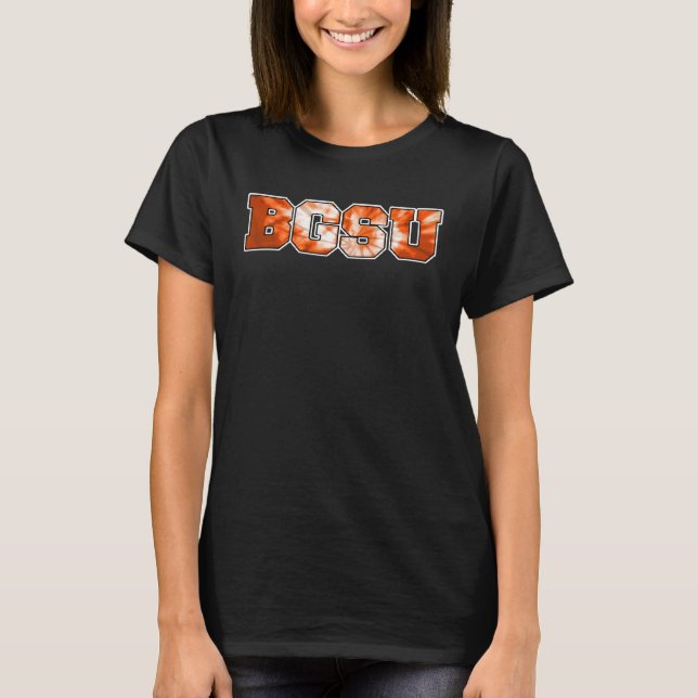 Bowling Green BGSU Falcons Tie-Dye T Shirt (Framsida)
