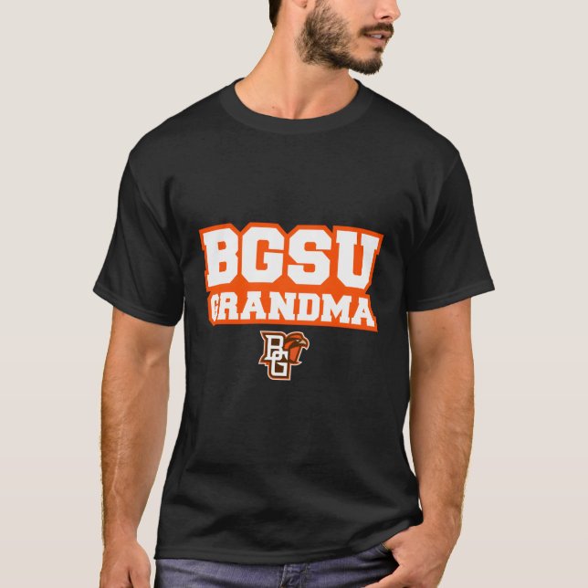 Bowling Grönt Bgsu Falcons Grandma T Shirt (Framsida)