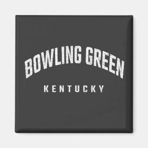 Bowling Grönt Kentucky KY Magnet