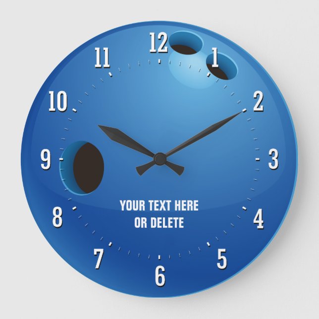 Bowling | Idrottsgåvor Stor Klocka (Framsida)