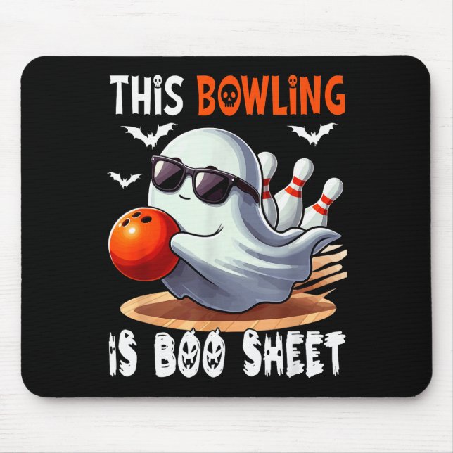 Bowling Is Boo Sheet Halloween Costume Player Team Musmatta (Framsidan)