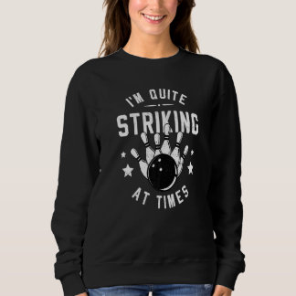Bowling, jag är ganska slående på Times Bowler Pun T Shirt