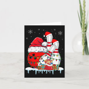 Bowling jul Bowling Santa Hat jul Ligh Kort