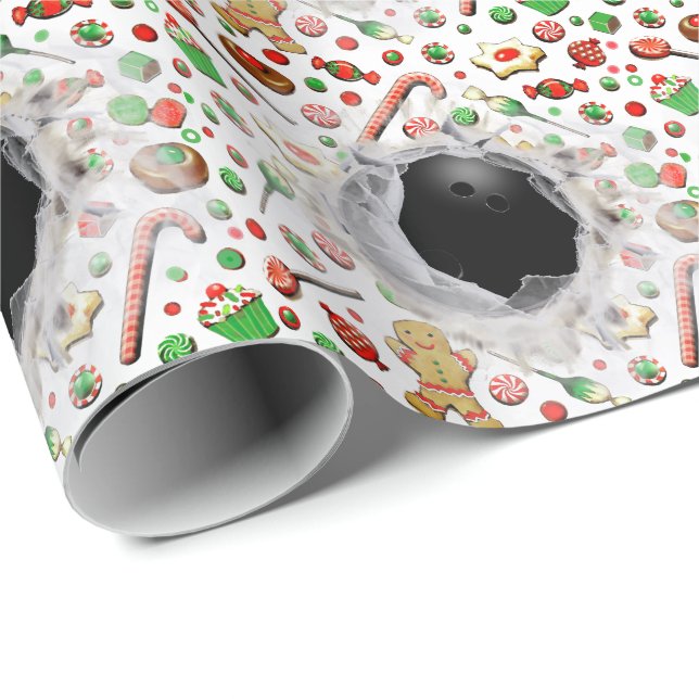Bowling jul presentpapper (Rullad Hörn)