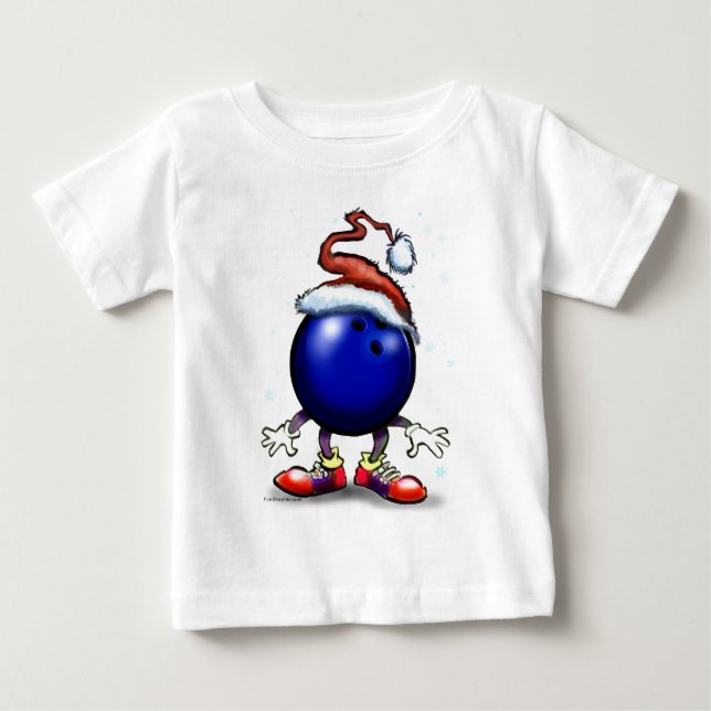 Bowling jul t-shirt (Framsida)