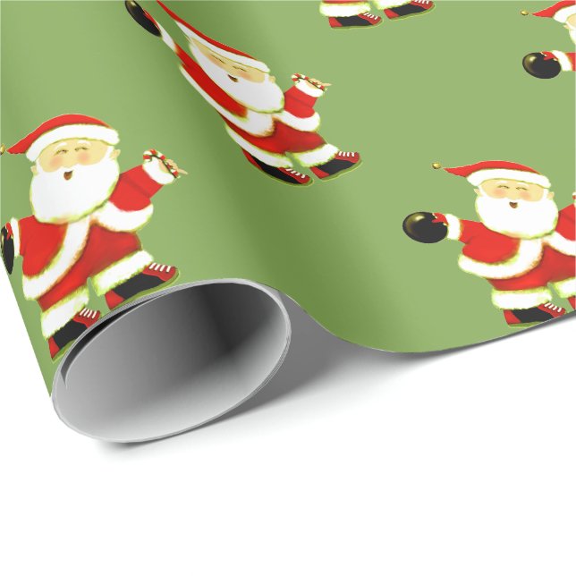 Bowling julklapp presentpapper (Rullad Hörn)
