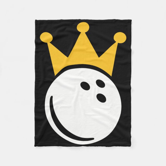 Bowling Krona Fleecefilt (Framsidan)