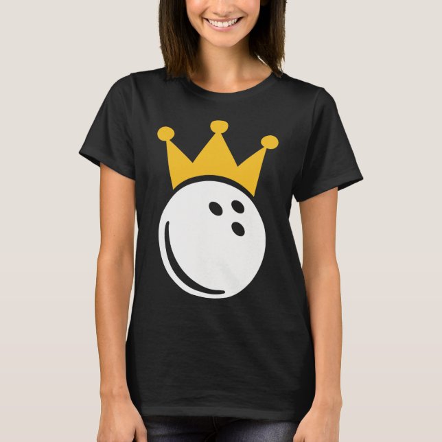 Bowling Krona T Shirt (Framsida)