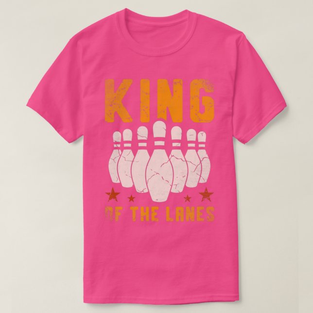 Bowling Kung i Lanes t T Shirt (Design framsida)