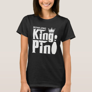 Bowling Kungskegle Bowlare Liga Parodi T Shirt