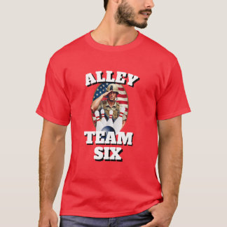 Bowling Lag Idrottsnyhet ALLEY TEAM SIX T Shirt