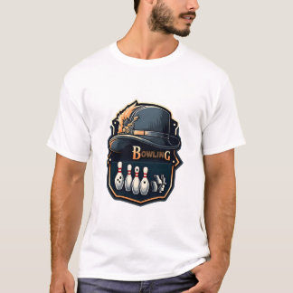 Bowling Logotyp T-Shirt