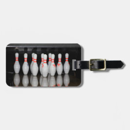 Bowling Luggage Tag Bagagebricka