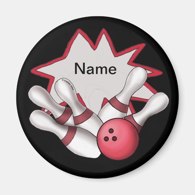 Bowling Magnet (Framsidan)