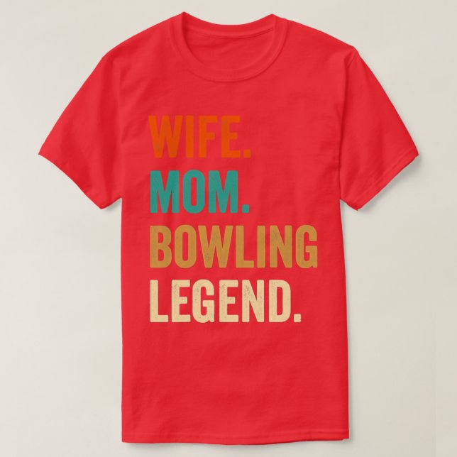 Bowling Maka Mamma Bowling Bowlareare Boll T T Shirt (Design framsida)