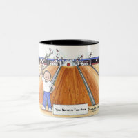 Bowling - Male Tecknad by PrintedPerfection.com