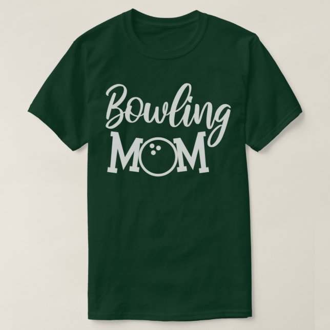 Bowling Mamma Bowlareare Strejkor T T Shirt (Design framsida)