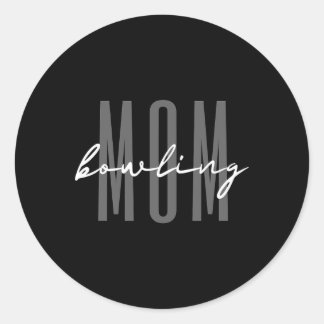 Bowling Mamma Bowling Mamma Mor Runt Klistermärke