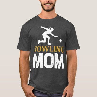 Bowling Mamma för Mor T Shirt