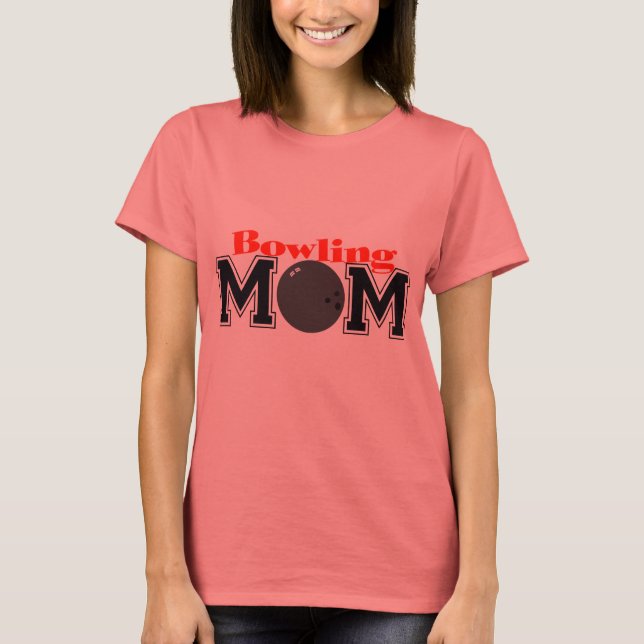 Bowling Mamma T-shirt (Framsida)