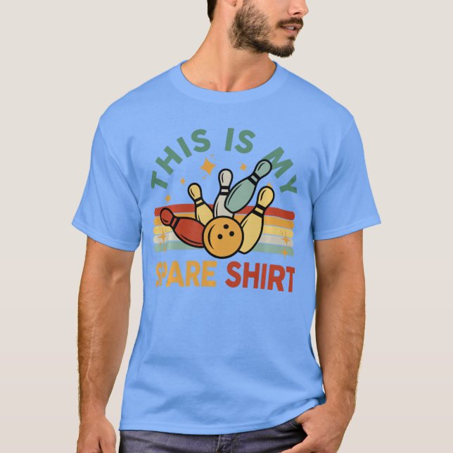 Bowling Män Kvinnor Rolig BowlingDetta Är Min Spar T Shirt (Framsida)