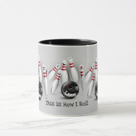 Bowling Mugg - Det här är så jag Roll
