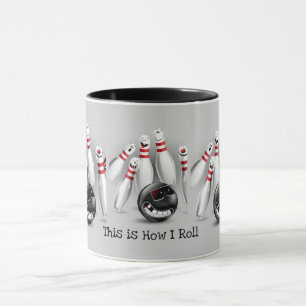 Bowling Mugg - Så här rullar jag