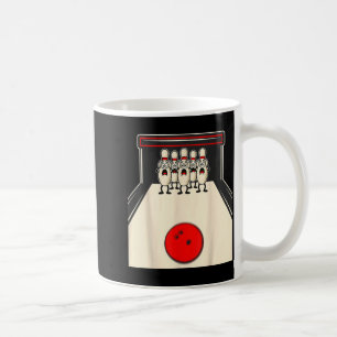 Bowling N Ed Ns Rolig Bowlare Spelare Barn Pojkar Kaffemugg