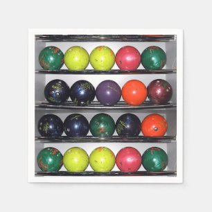 Bowling Napkins Pappersservett