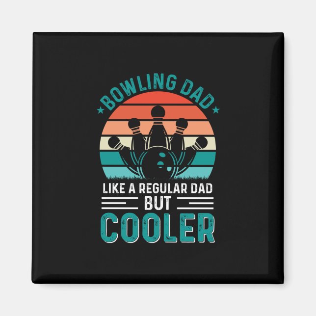 Bowling Pappa Magnet (Framsidan)