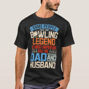 Bowling Pappa Skittles Bowlareare Bowling Bowling  T Shirt