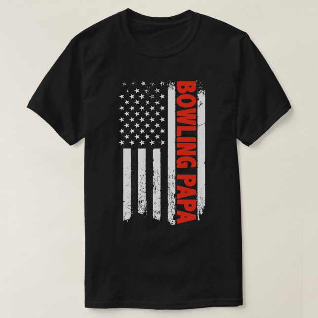 BOWLING PAPPA T SHIRT (Design framsida)