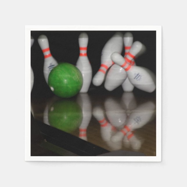 Bowling Pappersservett (Framsidan)