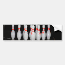 Bowling Pin Bildekal