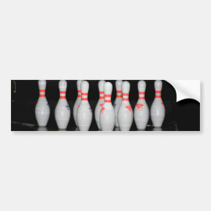 Bowling Pin Bildekal