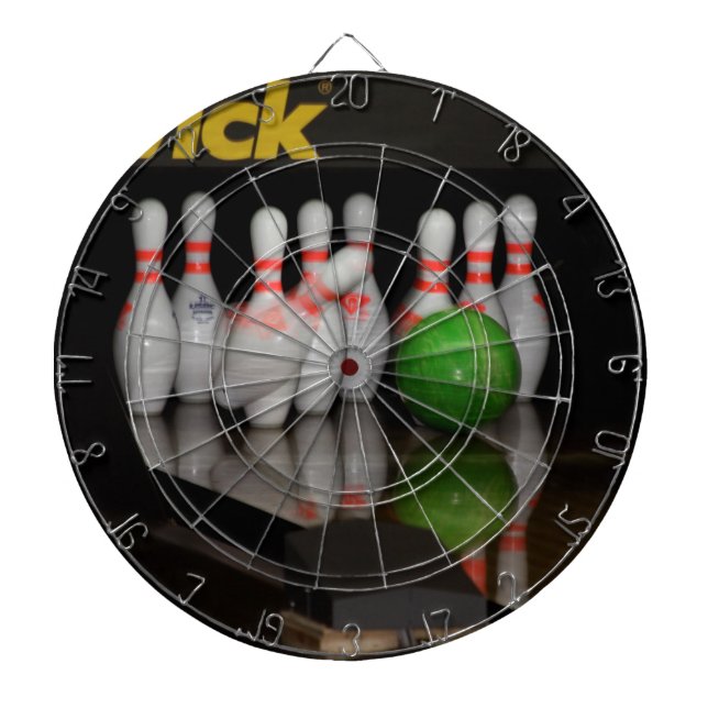 Bowling Pin Dartboard Darttavla (Framsidan)