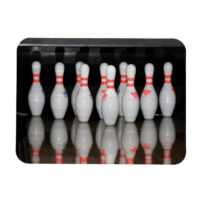 Bowling Pin Magnet (Horisontell)