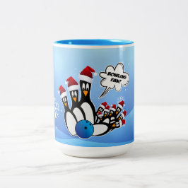 Bowling Pin Penguins jul Mugg