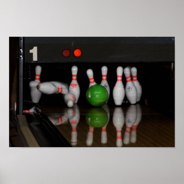 Bowling Pin Poster (Framsidan)