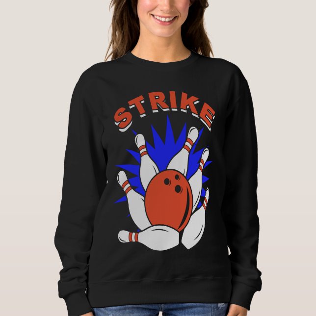 bowling player bowler bowling game bowling t shirt (Framsida)
