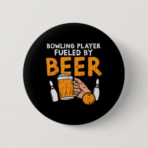 Bowling Player Fueled Funny Sport Bowlareare Playe Knapp