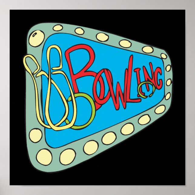 Bowling Poster (Framsidan)
