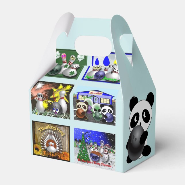 Bowling Presentaskar (Framsidan Sidan)