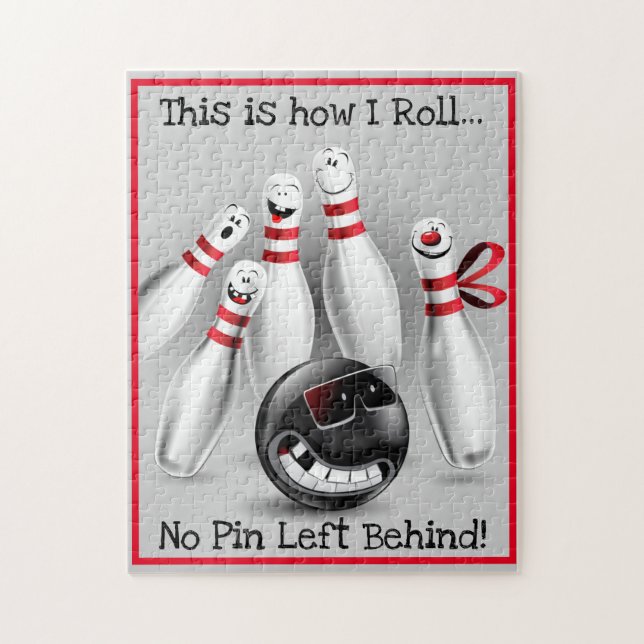 Bowling Puzzle Pussel (Vertikal)