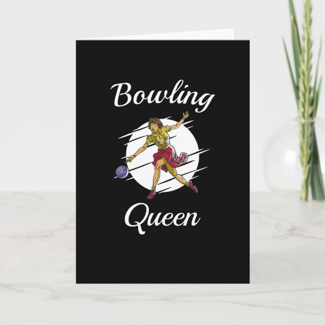 Bowling Queen Bowling Bowlareare Kort (Framsida)