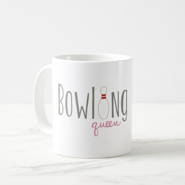 Bowling Queen Kaffemugg (Framsida vänster)