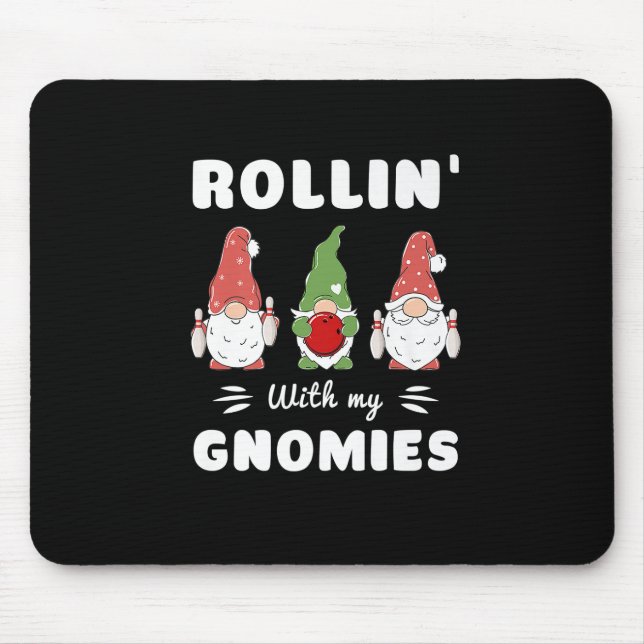 Bowling Rollin med Gnomies Funny Gnome Premiu Musmatta (Framsidan)